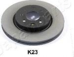 JapanParts DI-K23 тормозной диск на HYUNDAI i20 (GB)