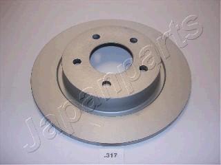 JapanParts DP-317 тормозной диск на MAZDA 3 седан (BK)