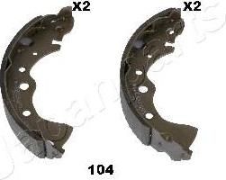 JAPANPARTS Колодки барабанные NISSAN Almera Classic 2006-> (GF-104AF)