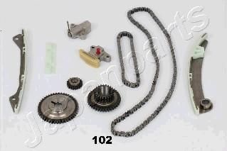 JapanParts KDK-102 комплект цели привода распредвала на NISSAN QASHQAI / QASHQAI +2 (J10, JJ10)