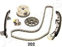 JapanParts KDK-202V комплект цели привода распредвала на TOYOTA YARIS VERSO (_NLP2_, _NCP2_)