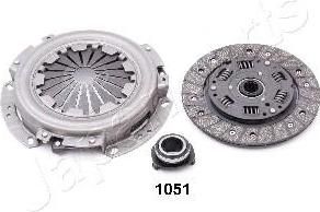 JapanParts KF-1051 комплект сцепления на NISSAN KUBISTAR (X76)