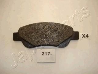 JAPANPARTS Колодки передние PEUGEOT 107/CITROEN C1 (PA-217AF)