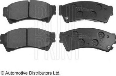 JAPANPARTS Колодки передние MAZDA 6 07-> (PA-346AF)