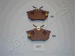 JAPANPARTS Колодки задние MITSUBISHI Carisma/SMART Forfour (PP-507AF)