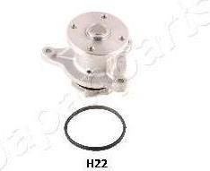 JapanParts PQ-H22 водяной насос на HYUNDAI i20 (GB)