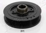 JapanParts PU-211 ременный шкив, коленчатый вал на TOYOTA COROLLA Verso (ZDE12_, CDE12_)