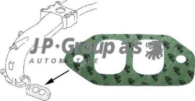 JP 1119606700 прокладка, корпус впускного коллектора на VW TRANSPORTER III фургон
