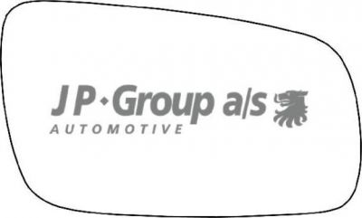 JP 1189300880 GROUP Стекло зеркала SKODA OCTAVIA правое с обогревом(5845)