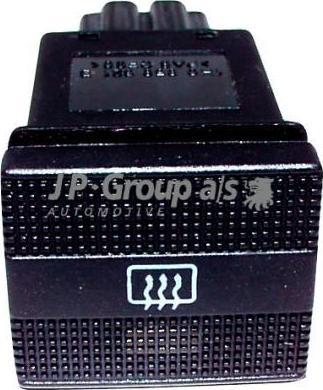 JP 1196400300 выключатель, обогреватель заднего стекла на VW GOLF III (1H1)