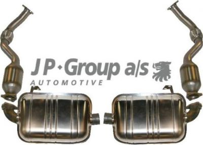 JP 1620602410 система глушителя для спортивного автомобиля на PORSCHE BOXSTER (987)