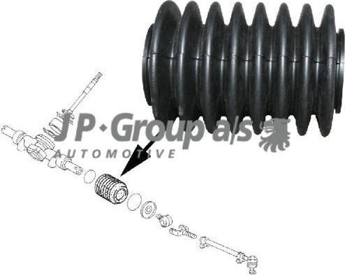 JP 1644700106 пыльник, рулевое управление на PORSCHE 911 кабрио
