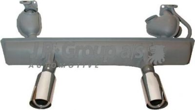 JP 8120800500 глушитель для спортивного автомобиля на VW KAEFER кабрио (15)