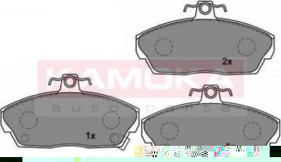 KAMOKA JQ1011226 комплект тормозных колодок, дисковый тормоз на HONDA CIVIC VI Fastback (MA, MB)
