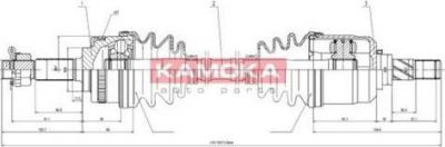 KAMOKA NI1138953A приводной вал на NISSAN PRIMERA Traveller (W10)