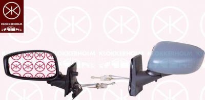 KLOKKERHOLM 20321021 наружное зеркало на FIAT IDEA (350_)