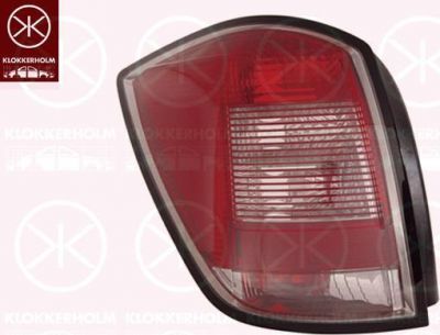 KLOKKERHOLM 50520717 задний фонарь на OPEL ASTRA H универсал (L35)