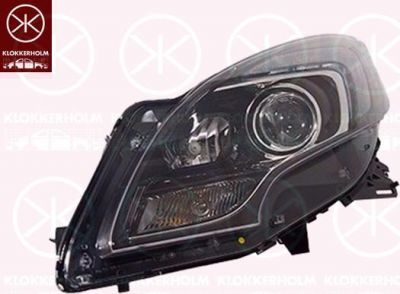 KLOKKERHOLM 50640181A1 основная фара на OPEL ZAFIRA TOURER C (P12)