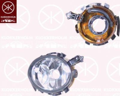 KLOKKERHOLM 66120287 противотуманная фара на SEAT IBIZA V ST (6J8, 6P8)