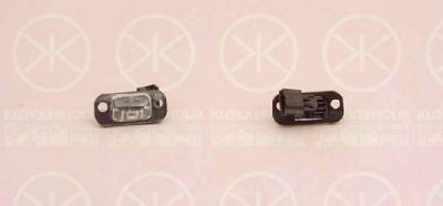 KLOKKERHOLM 95220850A1 фонарь освещения номерного знака на VW POLO CLASSIC (6KV2)