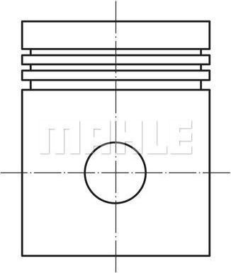 Knecht/Mahle 013 02 00 поршень на MORGAN PLUS FOUR