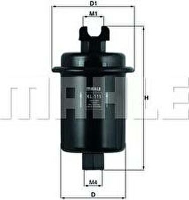 KNECHT/MAHLE Фильтр топливный HYUNDAI Acc/Lan 1.5 (3191023500, KL111)