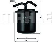 KNECHT/MAHLE Фильтр топливный SUBARU FORESTER /LEGACY (42072AA011, KL134)