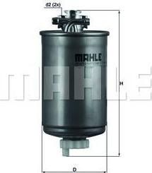 KNECHT/MAHLE Фильтр топливный AD VW дизель под клапан обратки (1H0127401C, KL75) KNECHT/MAHLE Фильтр топливный AD VW дизель под клапан обратки (1H0127401C, KL75)