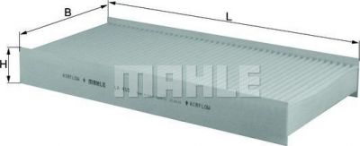 Knecht/Mahle LA 410 фильтр, воздух во внутренном пространстве на FIAT SCUDO (272, 270)