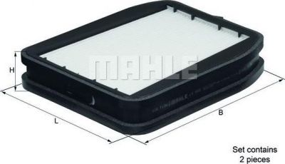 Knecht/Mahle LA 455/S фильтр, воздух во внутренном пространстве на MERCEDES-BENZ E-CLASS (W211)