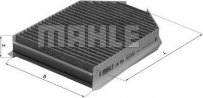 Knecht/Mahle LAK 364 фильтр, воздух во внутренном пространстве на JAGUAR F-TYPE кабрио (QQ6_)