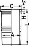 KOLBENSCHMIDT 89 324 110_гильза ·MAN дв.D2865/66/76 (89324110)