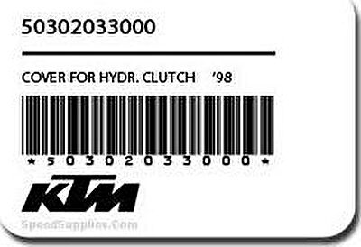 KTM 50302033000 Крышка бачка сцепления
