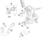 KTM 90605083000 Глушитель