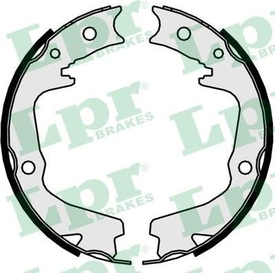 LPR 01031 Колодки тормозные барабанные SUBARU FORESTER 2.0-2.5 97-/IMPREZA 1.6-2.5 92- (266947G010)