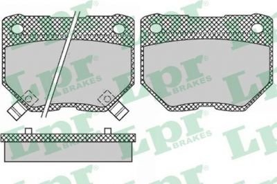 LPR 05P1341 05P1341 Дисковая тормозная колодка