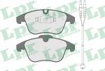 LPR 05P1486A Колодки тормозные дисковые CITRO (24332)