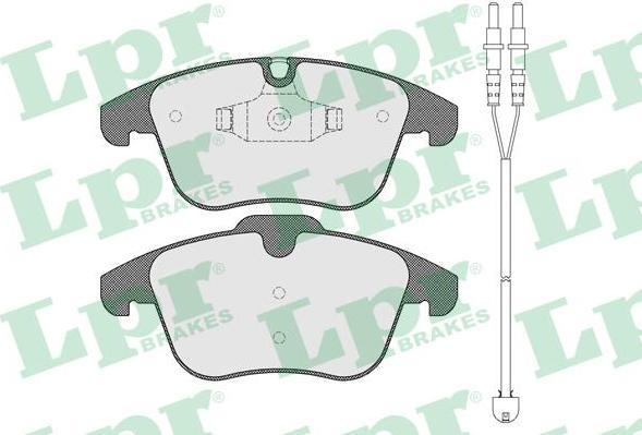 LPR 05P1486A Колодки тормозные дисковые CITRO (24332)