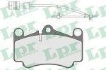 LPR 05P1588B комплект тормозных колодок, дисковый тормоз на PORSCHE 911 (997)