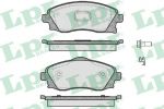 LPR 05P758 Колодки тормозные передние OPEL CORSA C 01> TIGRA B 04> (93176114)