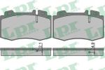 LPR 05P849 Колодки тормозные дисковые MERCEDES C209/W203/W211/W220/R171/R230 передние (571961)