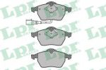 LPR 05P969 Колодки тормозные дисковые AUDI A3/TT/SKODA OCTAVIA/VW BORA/GOLF/POLO 97- передние (571984)