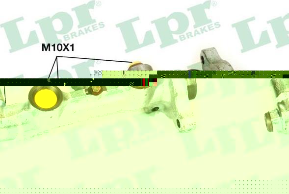LPR 1848 Цилиндр тормозной главный OPEL ASTRA 91-98 (558063)
