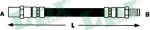 LPR 6T46154 Шланг торм M10x1x385mm пер W123 (F05596)