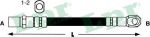 LPR 6T46192 тормозной шланг на FIAT 128 купе (128_)