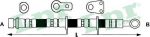 LPR 6T47355 тормозной шланг на HONDA CIVIC VI Hatchback (EJ, EK)