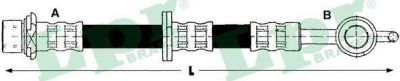 LPR 6T48276 Шланг тормозной TOYOTA YARIS 99- передний левый