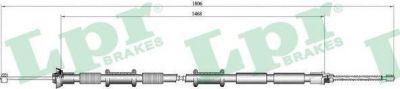 LPR C0168B трос, стояночная тормозная система на FIAT DOBLO вэн (223, 119)