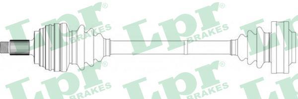 LPR DS15006 приводной вал на 3 (E30)