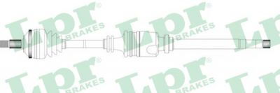LPR DS16089 приводной вал на PEUGEOT EXPERT фургон (222)